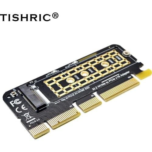M.2 NVME SSD NGFF To PCI-E 16x Riser Computer Adapter PCIE To M2 Adapter PCI Express x16 Add On Card Support NVME M.2 Hard Disk