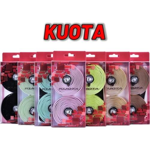 KUOTA Road Bike Handlebar tapes Black green Pink Yellow White PU Tape Durable Shock-Proof