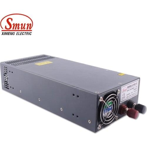 SMUN S-1000-12 1000W AC-DC Single Output 12VDC 80A Switching Power Supply Unit SMPS