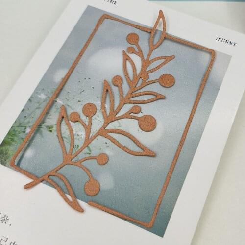 Grass Cuting Dies Scrapbooking Embossing Folders for DIY Album Cardmaking Craft Stencil Greeting Photo Paper