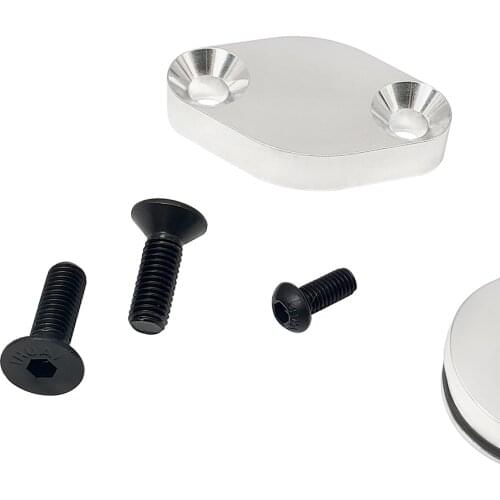 Delete Intake/Exhaust Block Off Plate for LSX Silverado 4.8L 5.3L 6.0L LQ4