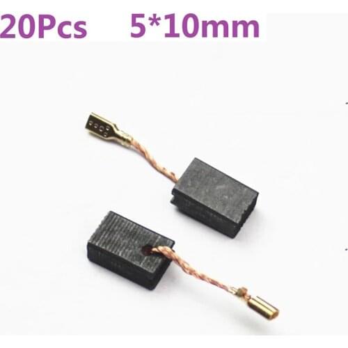 20Pcs Carbon Brushes Motor Carbons Carbon For Bosch 125 Motor Angle Grinder