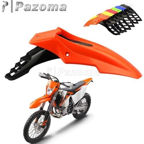 ABS Plastic Universal Front Fender Motorcyle Mud Guard Dirt Pit Bike Front Mudguard For EXC XCF SMR EX XC KLX KX YZF DRZ WR