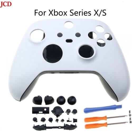 JCD Parte De Repuesto Para Placa Frontal +Carcasa De Carcasa Trasera, Conjunto Completo De Botones Para Xbox Series X S,And Tool
