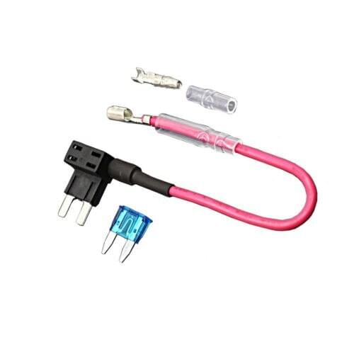 1PCS Small ACS Add A Circuit Piggy Back Pluggable MINI Blade Tap Fuse Holder NEW