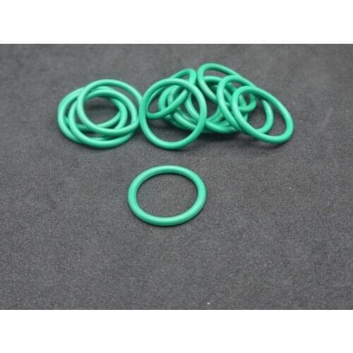 10pcs CS3.1mm OD 10~33mm Green FKM Fluorine Rubber O Ring Sealing Gasket Insulation Oil High Temperature Resistance Green