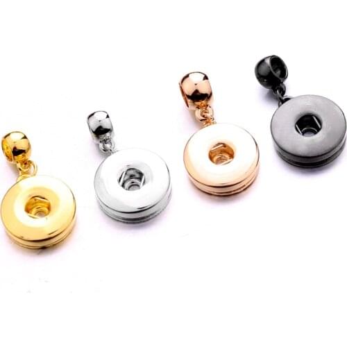 10PCS/lot Snap Buttons Charms Accessories 12mm Jewelry Making Findings DIY Ginger Snap Bracelet Bangles Necklace Earrings
