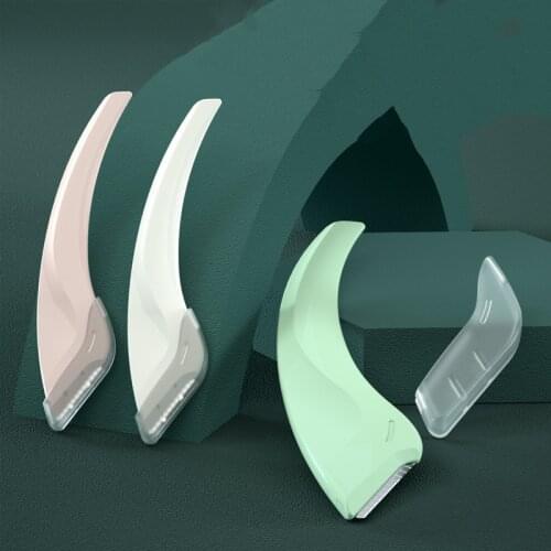 2 PCS Eyebrow Razors for Women Dermaplaning Tool Facial Razors for Women Eyebrow Trimmer Shaper Shaver Exfoliating