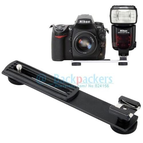 Camera Flash Light Accessories Hot Shoe mount holder light stand bracket free shipping