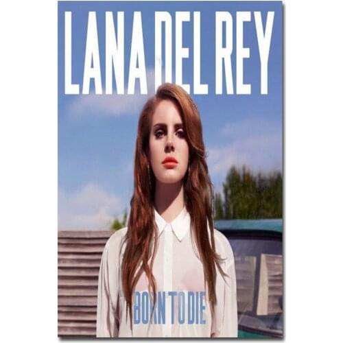 Hot New Lana Del Rey Singer Soul Music Star 2-Silk Art Poster Wall Sticker Decoration Gift