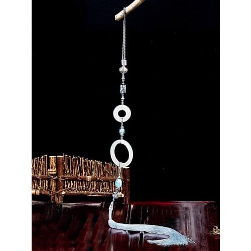 Anime Mo Dao Zu Shi Cosplay Costumes The Untamed Cosplay Lan Wangji Wei Wuxian Tassel Pendant Gifts For Girls CS322