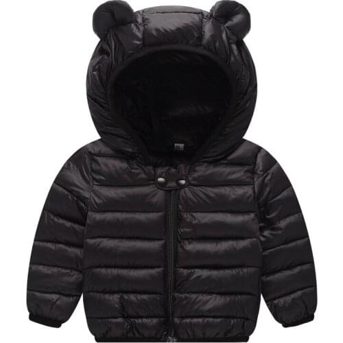Children Girls Coat Winter/autumn Kids Baby Boys Down Cotton Clothes Fashion Warming Jacket Girls Garment Parkas Child Clothing