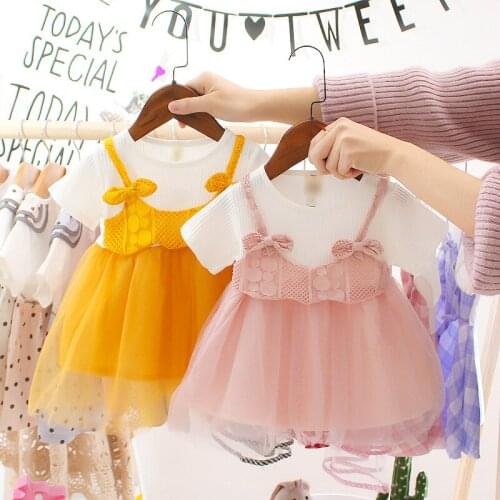 Summer Baby girls dress for newborn baby clothing girl dress Christmas birthday tutu dresses kids baby wear dress 0-2 T vestidos