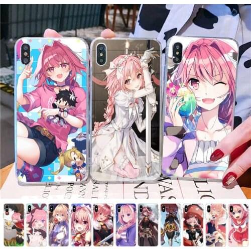 MaiYaCa Astolfo anime girl Phone Case for iPhone 11 12 pro XS MAX 8 7 6 6S Plus X 5S SE 2020 XR cover