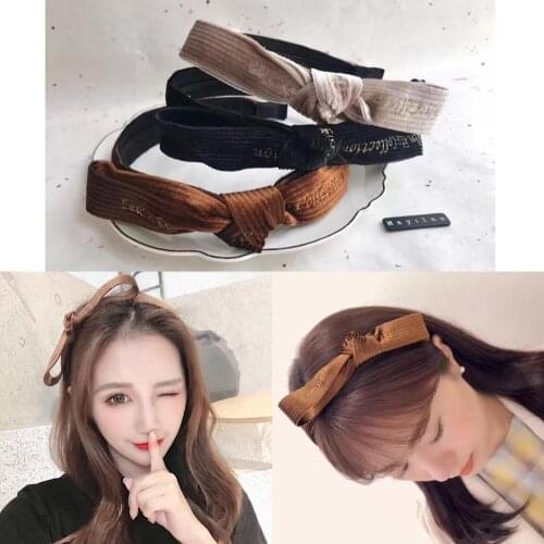 Fashion Korean style Lace Rhinestone hairband Women Girls Fashion Sexy Simple crystal Hair Hoop headwear Hair Accessories