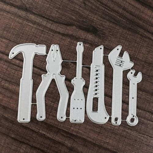 Cutlery Set Metal Cutting Dies Stencil DIY Scrapbooking Album Stamp Paper Card Embossing Craft Decor