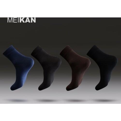 MK1322 MEIKANG Brand High Quality Mens Dress Socks Thin Mercerized Cotton No Pilling Business Sox for Summer
