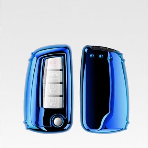 Colorful New Soft TPU Car Key Case Full Cover For Nissan X-Trail T32 Rogue Juke F15 Qashqai J11 Murano MAXIMA ALTIMA Accessories