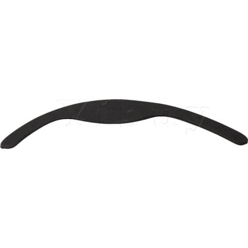 Yibuy Black Solid Ebony Guitar Arm Rest with DIY Self Adhesive Parts & Accessories for Classical Folk Guitar Armrest