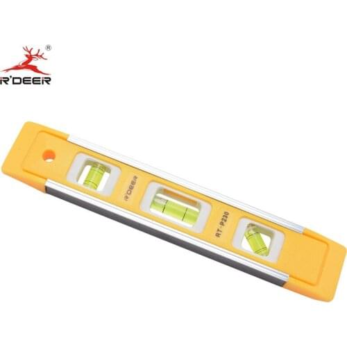 RDEER Level Bubble With Magnetic Level Ruler 230mm Horizontal ruler Construction Tools