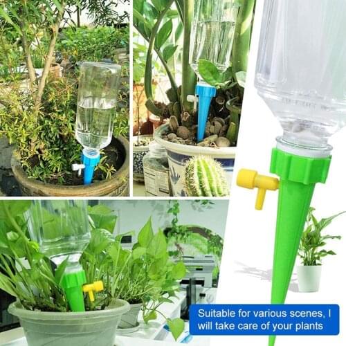 36/24/12 PCS Automatic Irrigation Watering Spike for Plants Flower Indoor Household Auto Drip Irrigation Watering System Waterer