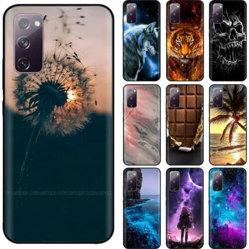 For Samsung Galaxy S20 FE Silicone Case For Samsung S20 fe Bumper GalaxyS20 FE S20FE Phone Case Soft Silicon TPU Coque Fundas