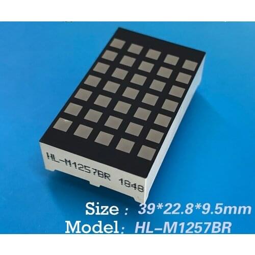 LED Dot Matrix Square Red Dot Matrix 3.0 dot matrix elevator dot matrix square module 1357/1157