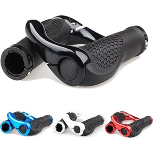 HOT Durable Anti-Slip MTB Bike Bicycle Handlebar Aluminum Alloy Human Engineering Design Mountain Bikes Bar Ends Cycling Parts