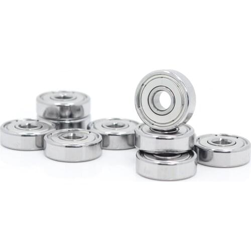 625ZZ Bearing 5*16*5 mm ABEC-5 10PCS Miniature 625Z Ball Bearings 625 ZZ For VORON Mobius 2/3 3D Printer Makefr Rs CNC32