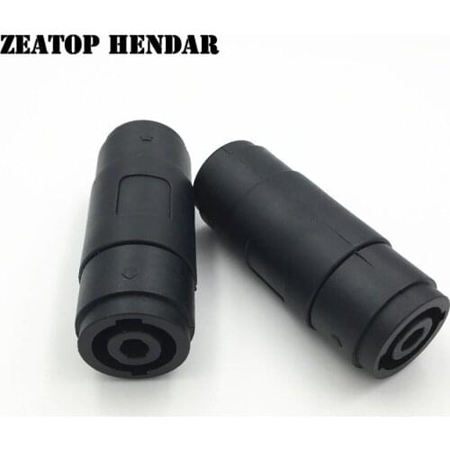 8Pcs Speakon Amp Speaker Connector Adapter Professional Female to Female Aviation Extension Cord Adapter Plug Audio Accessories