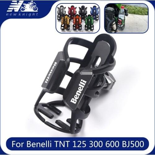 For Benelli TNT 125 300 600 BJ500 Leoncino 250 500 Motorcycle Accessorie Aluminum Beverage Water Bottle Drink Thermos Cup Holder