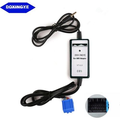 DOXINGYE 3.5MM Aux-in Radio Digital CD Changer Adapter MP3 Player 7+7PIN Interface For Honda Accord Acura Civic MDX CD Quality