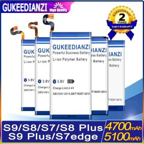 GUKEEDIANZI EB-BG955ABE Battery For Samsung Galaxy S8 S8 Plus SM-G9 G9550 SM-G955 S7/S7 Edge /S8 /S8 Plus /S9 /S9 Plus Batterie