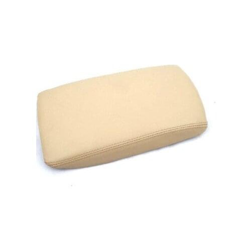 Armrest Cover Lid (Beige Leatherette) For Audi A6 C6