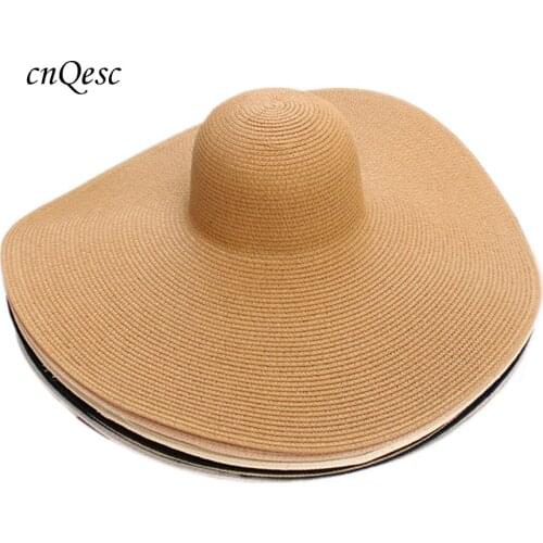 2020 NEW DESIGN.Large brim Khaki Summer Straw hat Womens hut Beach hat for Derby Church,wedding Kentucky Derby