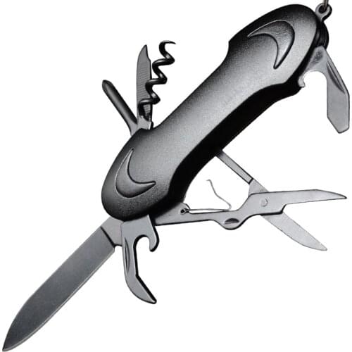 MackWalkerOutdoor Multi Functional Purpose Tool Pocket Knife Suivival Tool Rugged Knife Multitool Swiss Style Army Pocket Knife
