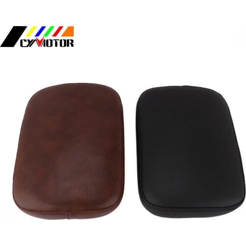 Motorcycle 8 Suction Leather Gripper Soft Seat Cover For Harley XL883 XL1200 X48 X72 Cruiser Chopper Custom
