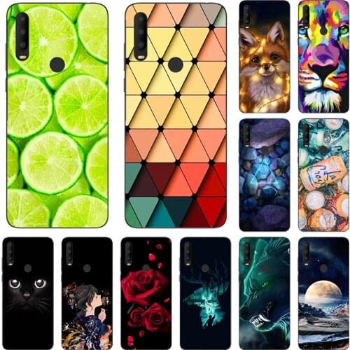 Cartoon Flower Animal Printing Soft TPU Phone Case Cover for Alcatel 3L 2020 Alcatel3L 2020 Fundas Phone Case Cover