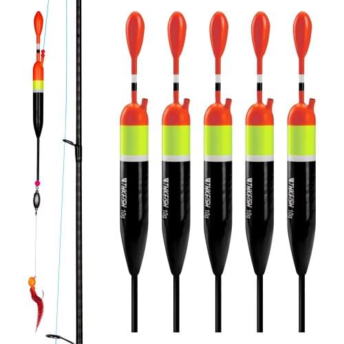 5 pieces/lot Fishing Slip Float 15g 10g 5g Slip Bobber Rigs Balsa Wood Colorful Fishing Float Bobber Fishing Tackle