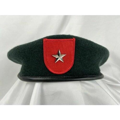 Tomwang2012 US Army 7th Special Forces Group Green Beret 1star Brigadier General Rank Hat