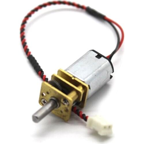 210/400RPM N20 Micro Speed Gear Motor DC 3V 6V Reduction Gear Motor Gear Reducer Motor for Car Robot Model