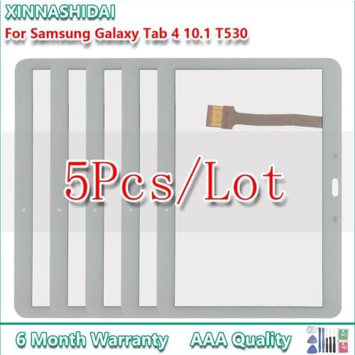5Pcs/lot New 10.1" Touch screen For Samsung Galaxy Tab 4 T530 SM-T530 T531 T535 Touch Screen Digitizer Panel