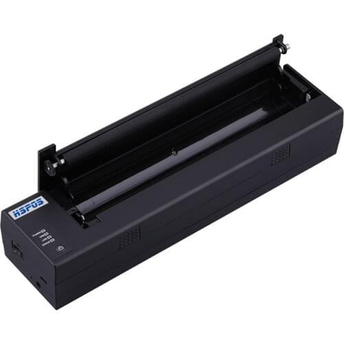 A4 Thermal Printer with Battery Black Gold Silver Color Portable Wifi Printer Support documents printing HS-A4PUW