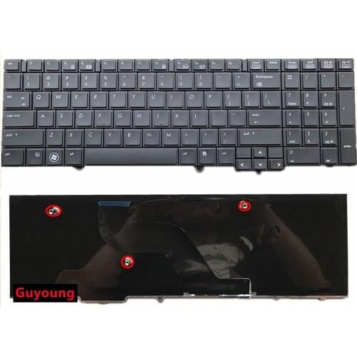 Laptop US English keyboard For HP EliteBook 8540 8540P 8540W