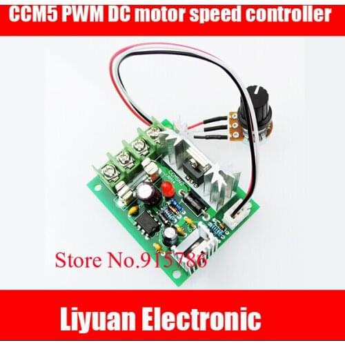 CCM5 PWM DC speed sensor / DC10-30V speed switch / High power 120W Controller with fuse