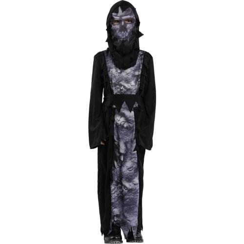 Childrens Halloween Horror skull Poison Demon set costume Vampire Ghost Clothes Purim Party dress