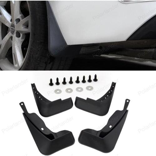 For A/udi A4L 17 car accessories 4Pcs/set Splash Guards Fender Mudflaps Mudguards Car Mud Flaps Protector