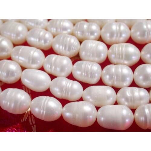 Huij 00419 5 Strands FRESH WATER PEARLS ONE 15 INCH