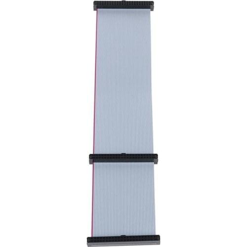 0.2M IDE Hard Drive Ribbon Cable 44 Pin IDE Female Dual Line Brand to F/F Cable Data Ribbon Extension Female New Device S5V4