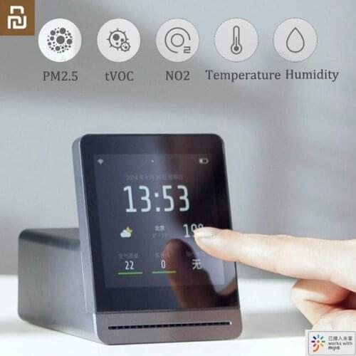 Youpin ClearGrass Air monitor Retina Touch IPS Screen Mobile Touch Operation Indoor Outdoor Clear Grass Air Detector